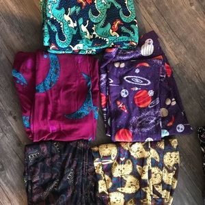 OS LULAROE UNICORN LEGGING LOT
